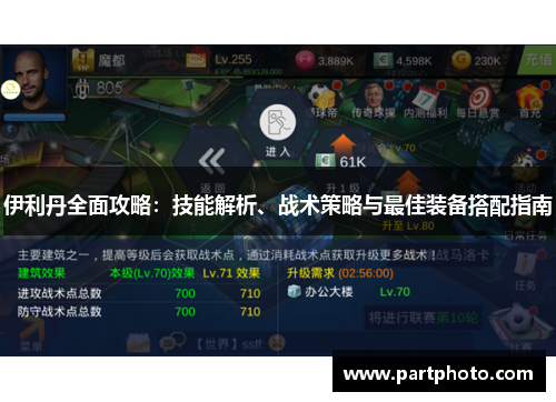 伊利丹全面攻略：技能解析、战术策略与最佳装备搭配指南
